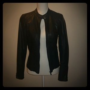Maurices black moto jacket